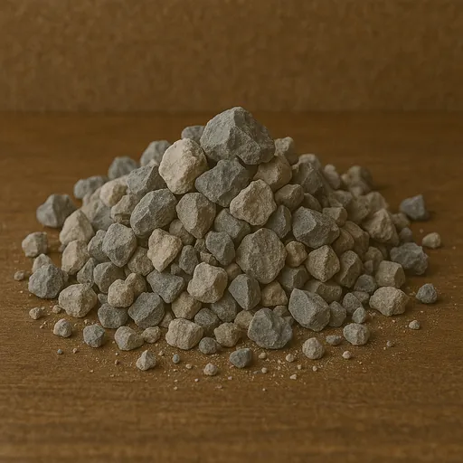 Pebbles, gravel, broken or crushed stone, of a kind commonly used for concrete aggregates,